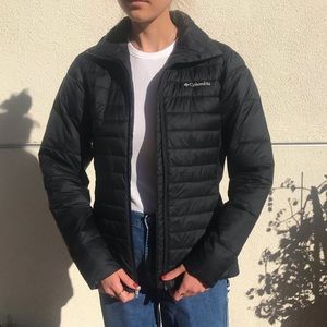 Women’s Columbia Puffer Jacket Black - SMALL